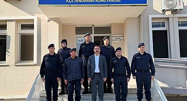Kaymakam Ateş, İlçe Jandarma personeliyle buluştu