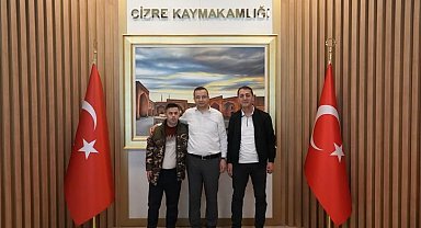 Kaymakam Baycar, down sendromlu genci makamında ağırladı