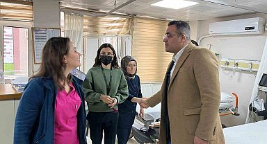 Kaymakam Dalak bayramda görev başındaki kamu personelini unutmadı