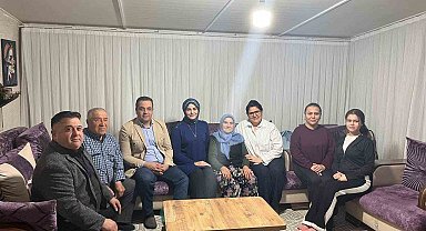 Kaymakam Dalak'tan şehit annesi ve Kıbrıs gazisine vefa