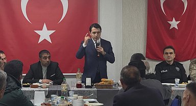 Kaymakam Demirkol, muhtarlar ile iftar programında bir araya geldi
