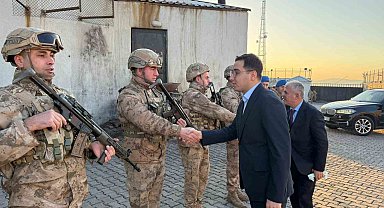 Kaymakam Öztaş, jandarma personeli ile iftarda buluştu