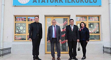 Kaymakam Öztürk eğitim-öğretim faaliyetlerini yerinde inceledi