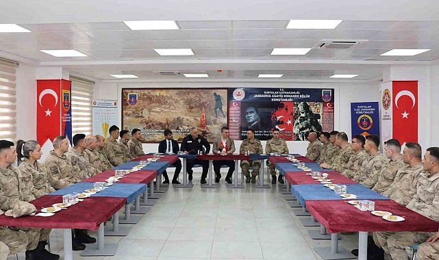 Kaymakam Serin, şehit aileleri ve gazilerin bayramını kutladı