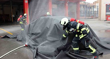 Kayseri itfaiyesi elektrikli araç yangınları için teyakkuzda