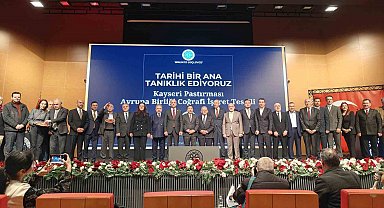 Kayseri'de 'pastırma' sevinci