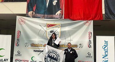 Kayserili sporcu Türkiye Şampiyonu oldu