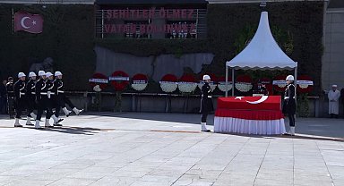 Kazada şehit olan polis memuru için cenaze töreni düzenleniyor