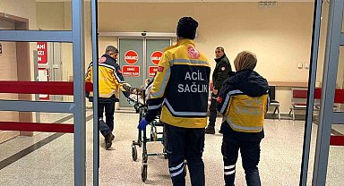 Kazara kendini vuran şahıs yaralandı