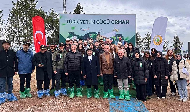 KBÜ Orman Fakültesi "Türkiye'nin Gücü Orman" etkinliğine katıldı