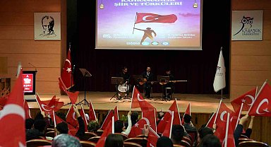KBÜ'de "Kahramanlık Şiir ve Türküleri" programı düzenlendi
