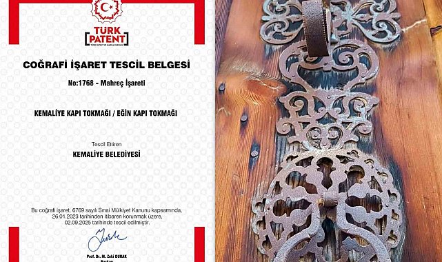 Kemaliye'nin el sanatı ve yöresel lezzeti artık tescilli
