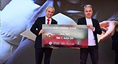 Kepez'de Antalya'nın en iyi ev kütüphaneleri ödüllendirildi