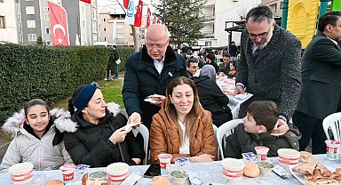 Kestel Belediyesi'nden sokak iftarı