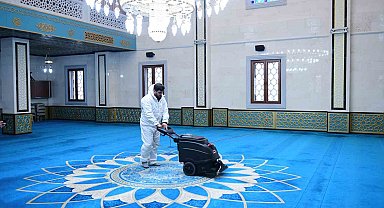 Kestel'de camiler Ramazan Bayramı'na hazırlanıyor