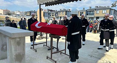 Kıbrıs gazisi son yolculuğuna uğurlandı