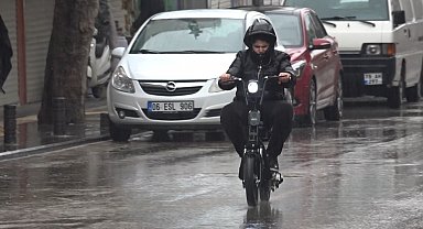 Kilis'te yağış etkili oluyor