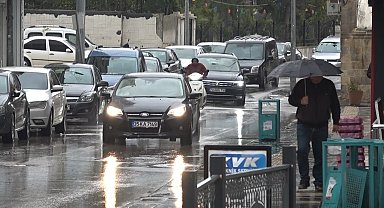 Kilis'te yağış etkili oluyor