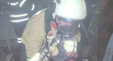 Kırıkhan'da ev yangını