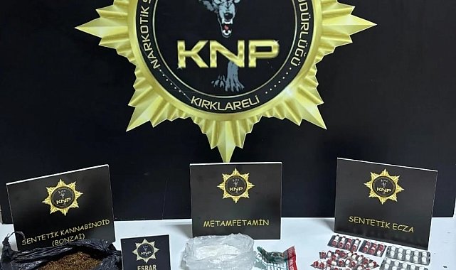 Kırklareli'nde uyuşturucu operasyonu: 1 tutuklama