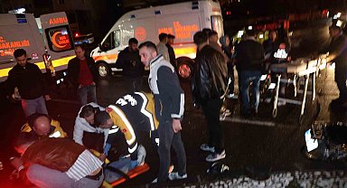 Kırmızı ışık ihlali kazaya neden oldu: 3 yaralı