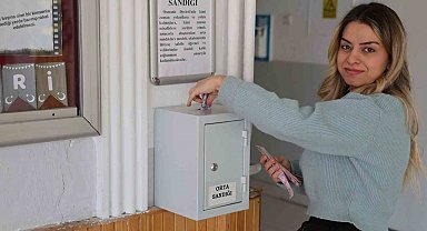 Kırşehir Endüstri ve Meslek Lisesi'nde Ahiliğin 'orta sandığı' geleneği yaşatılıyor