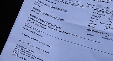 Kırşehir'de belde belediye başkanının şizofreni hastasını darbettiği iddiası