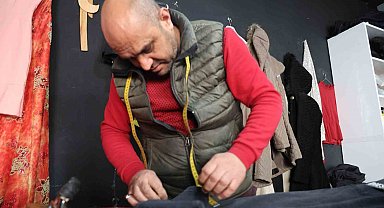 Kırşehir'de, terzilerde bayram yoğunluğu erken başladı