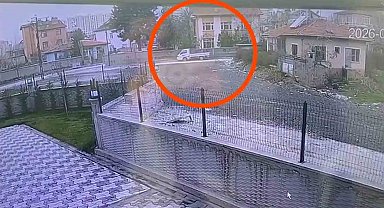 Konya'da çatı hırsızlarına nefes kesen takip