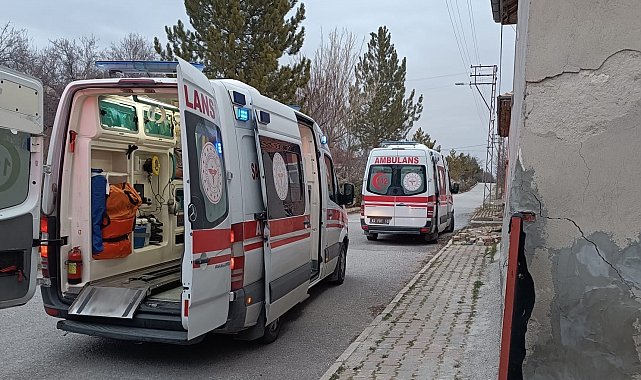 Konya'da iki katlı evde yangın: 1 ölü, 1 yaralı