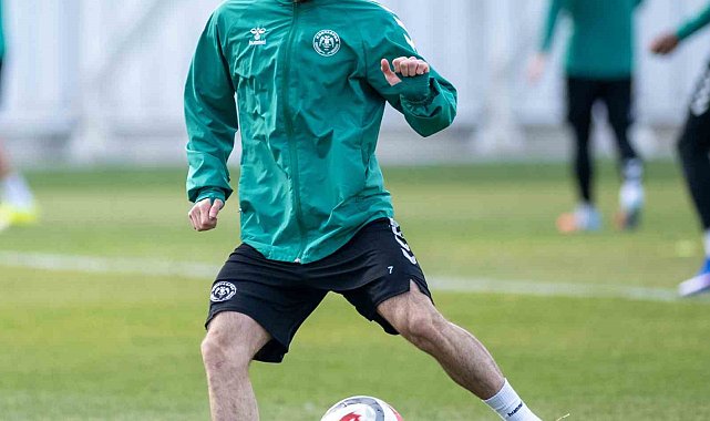 Konyaspor, Eyüpspor maçı hazırlıklarını sürdürüyor