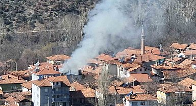 Köyde kurulan yangın vanaları muhtemel bir felaketi önledi