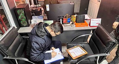 Küçük Sanayi Sitesi'nde 9 işyerinin ruhsatsız olduğu anlaşıldı