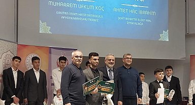 Kur'an-ı Kerim'i güzel okuma yarışmasında Ege Bölge Birincisi Aliağa'dan