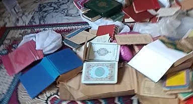 Kur'an kursunu yerle bir edip Kur'an-ı Kerim'lere zarar verdiler