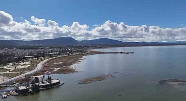 Kuraklıktan bereketli günlere: Beyşehir Gölü'ndeki su seviyesi umut verdi