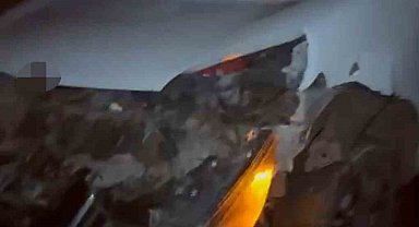 Kurtalan'da maddi hasarlı kaza