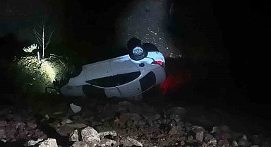 Kurtalan'da otomobil takla attı: 1 yaralı