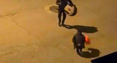 Kurtalan'da sahur için çalınan davula tek başına halay çekti