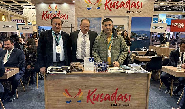 Kuşadası Belediyesi ITB Berlin Fuarı'nda yerini aldı