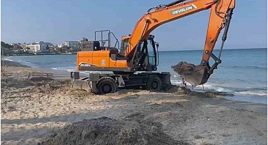 Kuşadası'nın dünyaca ünlü plajları turizm sezonuna hazırlanıyor