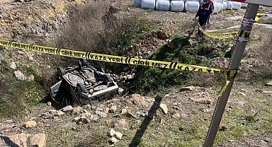 Kütahya feci kaza: 2 ölü, 1 yaralı