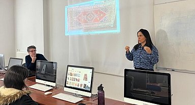 Kütahya'da 'Çini motifleri tasarımı' etkinliği