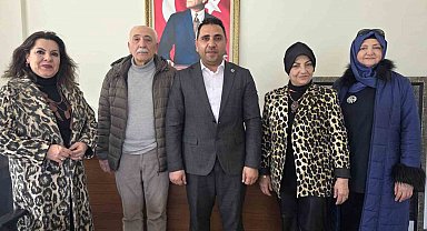 Kütahya'da sanatçılardan yeni Müdür Ali Yılmaz'a ziyaret