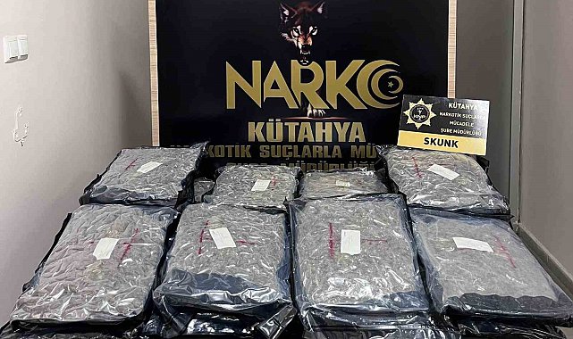 Kütahya'da uyuşturucu ile mücadele çalışmaları