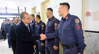 Kuyucak'ta bayramda güvenlik güçleri unutulmadı