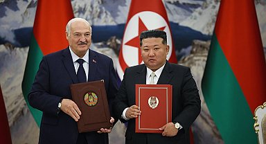 Kuzey Kore ve Belarus liderleri, "Dostluk ve İşbirliği Anlaşması" imzaladı