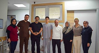 Maçta kaleciyle çarpışan genç futbolcunun böbreği parçalandı, ameliyatla hayatı kurtuldu