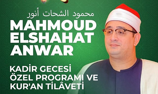 Mahmoud Elshahat Anwar Gazianteplilerle buluşacak