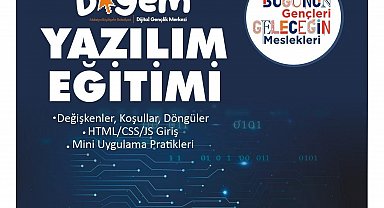 Malatya'da Dijital Gençlik Merkezi'nde kodlama eğitimi